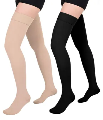 Produktbild von Solidchoice – Medizinische Kompressionsstrümpfe für Damen und Herren, 15-20 mmHg