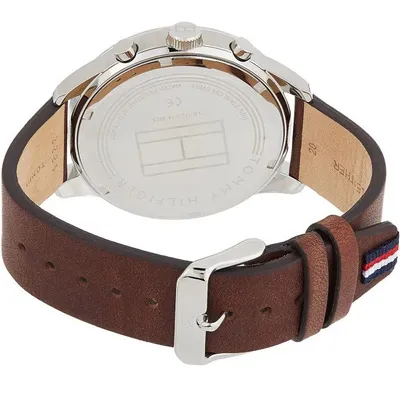 Obrázok produktu pre Tommy Hilfiger Quartz hodinky Uni Multi Dial kožené 1791487 analógové štýlové moderné