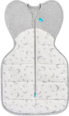 Obrázek produktu pro Love To Dream Zavinovačka Swaddle UP, velikost S, bílá/měsíc, ETAPA 1, Extra Warm