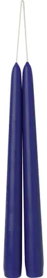 Produktbild von 2er SPITZKERZE Blue 24 Cm Lang 1 Paar Spitzkerze