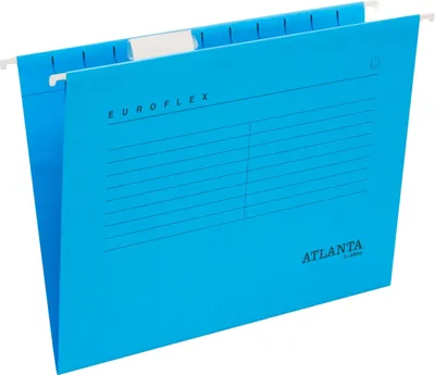 Produktbild von Hängemappe Euroflex A4 blau Packung mit 25 Stück