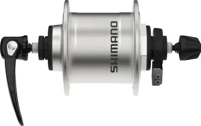 Produktbild von Shimano Alivio DH-T4000-1N Nabe vorne 100 mm 6V 1,5 W 32 Löcher silber EDHT40001NBNS