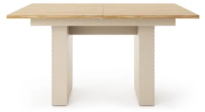 Produktbild von Masseno Esstisch KALIMERA 140 cm x 90 cm Rechteckig Tisch für Wohnzimmer, Küche, Kaschmir