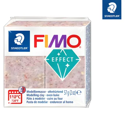 Produktbild von Staedtler FIMO Botanical, Modellierton, Pink, Erwachsener, 1 Stück(e), 110 °C, 30 min