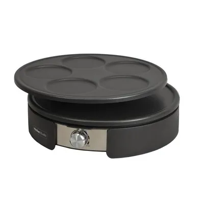 Produktbild von KitchenChef KSLW170F, 1 Crepe(s), Schwarz, 37 cm, Aluminium, 1500 W, 220 - 240 V