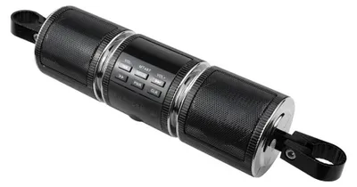 Zdjęcie produktu dla Wodoodporny zestaw głośników motocyklowych z Bluetooth, odtwarzaczem MP3, systemem audio, wejściem USB, AUX i kartą SD oraz radiem