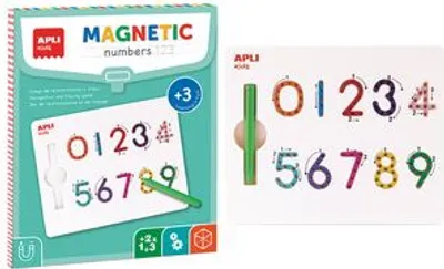 Image de APLI kids  19264 APLI kids Tableau magnétique, "Magnets 123 chiffres"