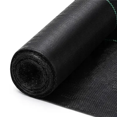 Produktbild von KRUMAD Unkrautvlies 70g/m² 1,6x10m Schwarz UV-stabilisiert, Wasserdurchlässig, Gartenvlies, Mulchvlies, Unkrautfolie aus PP