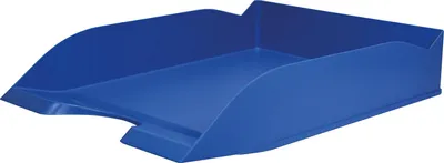 Produktbild von Briefablage oeco 1982 DIN A4 PS blau Packung mit 6 Stück