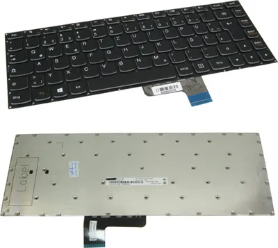 Produktbild von Trade-Shop Original Laptop Tastatur / Notebook Keyboard Deutsch QWERTZ für Lenovo Ideapad Yoga 2 13, 3 14, 3 14 80JH, 3 14, 3 700-14ISK 80QD, E31-70, E31-80 E31-80KX E31-80KQ (Deutsches Tastaturlayout)