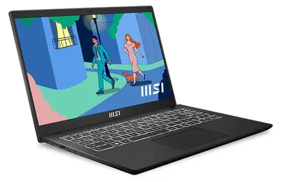 Zdjęcie produktu dla MSI Modern 15 0015HK-463, AMD Ryzen™ 5, 4,3 GHz, 39,6 cm (15.6"), 1920 x 1080 px, 16 GB, 512 GB