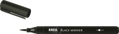 Image de KREUL Pinceau marqueur noir schwarz