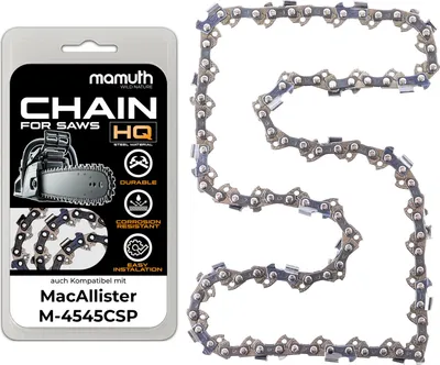 Obrázek produktu pro Pilový řetěz 45 cm 1,3 mm 3/8"" 62TG pro MacAllister M-4545CSP