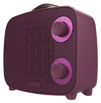 Produktbild von Cecotec ReadyWarm 1500 Ceramic Aura, Elektrischer Raumheizlüfter, Keramik, Drinnen, Tisch/Bank, Flur, Tisch, Pink, Drehregler