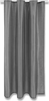 Image de Foulard décoratif Alessia ruban universel 140x175cm gris foncé - anthracite