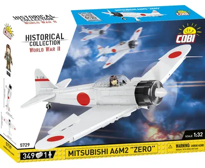 Produktbild von COBI Mitsubishi A6M2 "Zero-Sen", Bausatz, 3 Jahr(e), 347 Stück(e)