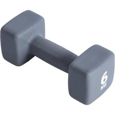 Zdjęcie produktu dla Hantla neoprenowa Pure2Improve, 6,0 kg - szara