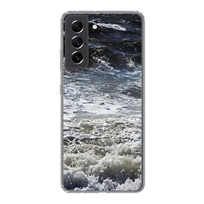Produktbild von MuchoWow® Handyhülle Schutzhülle Hülle für Samsung Galaxy S21 FE Nordsee - Wasser - Wellen Silikon Softcase Handy Hülle - Mobiltelefonhülle