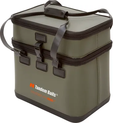 Produktbild von Tandem Baits EVA Angeltasche Wasserdichte Ködertasche mit Isolierung Karpfenzubehör-Angelkoffer, Umhängetasche für Angelzubehör, Wasserfeste Tasche für Bissanzeiger Boilies Lieblingsköder