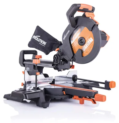 Obrázok produktu pre Profesionálna pokosová píla Evolution R255SMS, sieťové napájanie, 2000 W, priemer pílového listu 255 mm, laserové vedenie