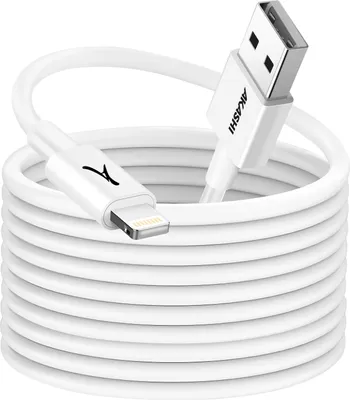 Image de Akashi, Câble USB vers iPhone Lightning Charge et synchronisation 3m, Blanc