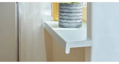 Obrázek produktu pro Vnitřní PVC parapet VILO bílý 25x200 cm.