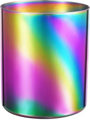 Produktbild von Famanu Stifthalter Regenbogenfarben - 304 Edelstahl, Briefpapierorganisator