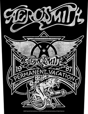Produktbild von Aerosmith Permanent Vacation Aufnäher zum Aufnähen 36 x 30 cm