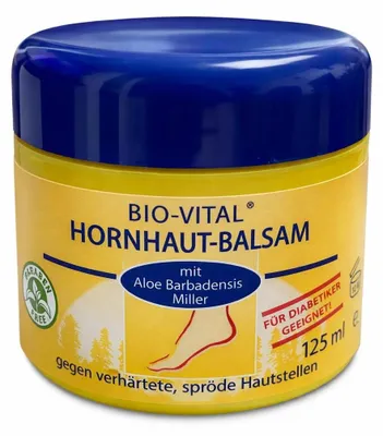 Produktbild von BIO-VITAL Hornhaut-Balsam Aloe-Vera 125 ml Fusscreme