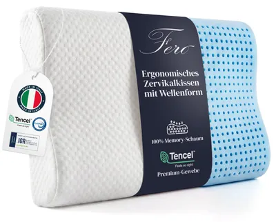 Immagine prodotto di Cuscino ergonomico in memory foam, 70x40 cm