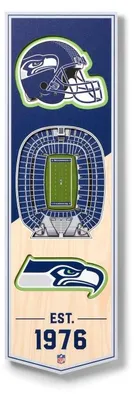 Produktbild von Seattle Seahawks 3D Stadium Banner