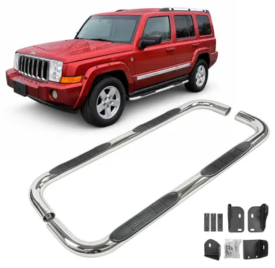 Obrázek produktu pro J&J Automotive | Boční nerezové rámy pro Jeep Commander 2005-2010