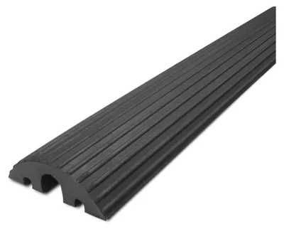 Produktbild von MORAVIA MORION Kabelbrücke, schwarz, Gummi, 120x21x6,5 cm, 3 Kabelkanäle