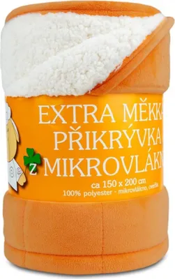 Obrázek produktu pro Deka mikrovlákno Ovce prošev rezavá 150x200 cm