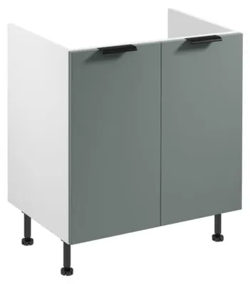 Image de Spülenunterschrank Spülenschrank Unterbauschrank Küchenschrank Weiß Holz