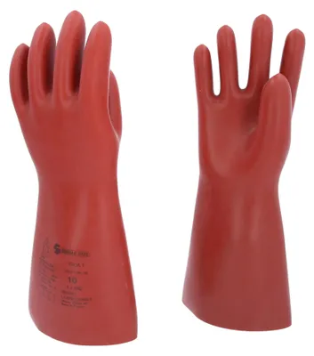 Produktbild von KS Tools 117.0090, Isolierende Handschuhe, Rot, Erwachsener, Männlich, UV-beständig, Latex
