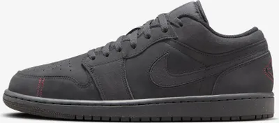 Image de Nike Air Jordan 1 Low SE Craft "Dark Smoke Grey Varsity Red", Größe : 47,5