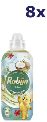 Produktbild von 8x Robijn Wasverzachter - 38sc765mL - Kokos