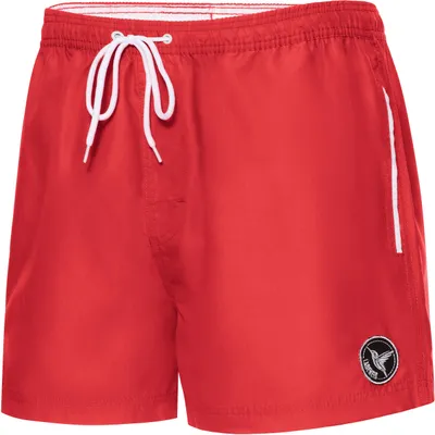Produktbild von Ladeheid Herren Badehose Badeshorts Beachshorts Schwimmhose LA40-199 (Rot, 5XL)