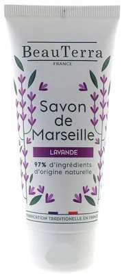 Imagen del producto de Beauterra, jabón de lavanda, Marseille, 100 ml