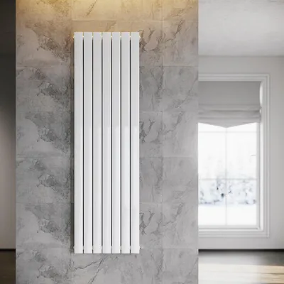 Obrázek produktu pro SONNI Panelový radiátor, vertikální, jednovrstvý, bílý, 1800 × 542 mm, bez topného tělesa