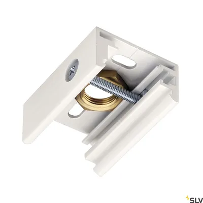 Produktbild von SLV 1001530 EUTRAC Pendelclip für 3-Phasenstromschiene verkehrsweiss