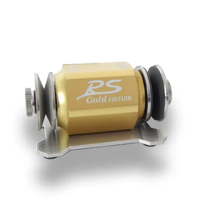 Produktbild von RS Rollenschärfer Rollschleifer Messerschärfer - Trocken/Nassschliff Rollenschärfer Gold EDITION "#10.000" inkl. Mikrofasertuch