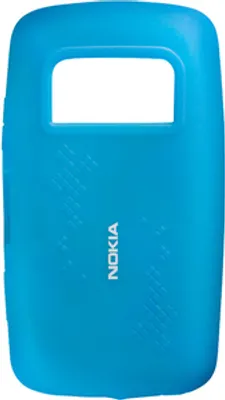 Produktbild von Nokia Silikon Hülle CC-1013 für C6-01 blau