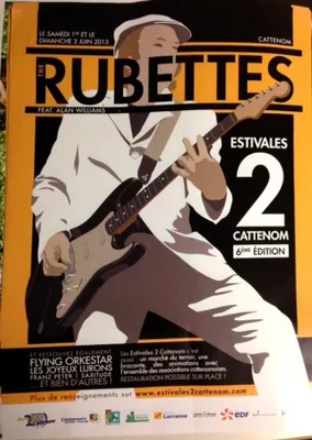 Image de The Rubettes - AFFICHE / POSTER - 40x60cm