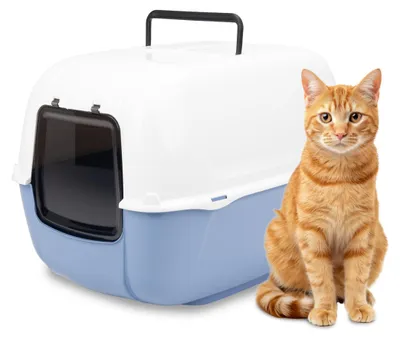 Immagine prodotto di Lettaia per gatti Prima 39,5 x 52,5 x 38 cm, blu