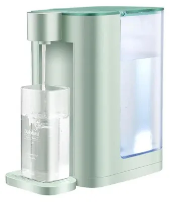 Produktbild von Trinkbrunnen für Katzen und Hunde - Automatischer Wasserspender - Leise - Filtersystem mit 4 Stufen - Großer Wassertank - Grün