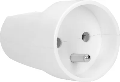 Zdjęcie produktu dla Przenośne pojedyncze gniazdo odłączane, 16A, 250V, 2P+Z, białe.