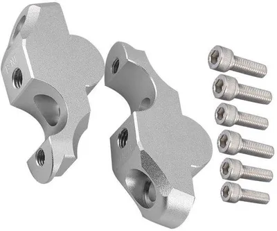 Produktbild von Eamber – Lenkererhöhungen für Motorräder, CNC-gefräste Lenkererhöhungen, passend für R NineT R9T Modelle von 2014-2018