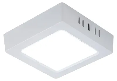 Produktbild von LED Deckenlampe, Aufbau-Panel, kaltweiß, Quadrat, L 12 cm